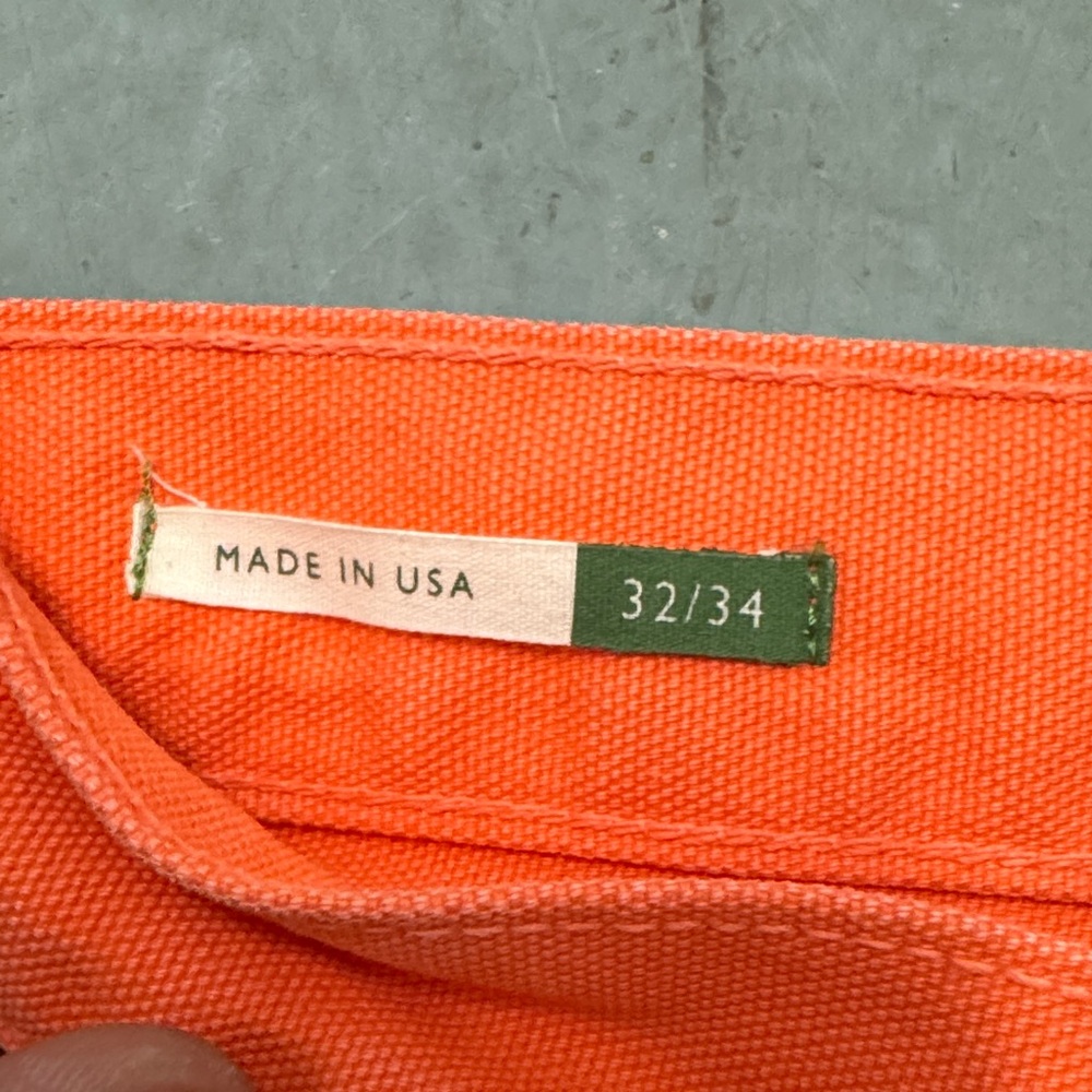 Sid Mashburn Orange Men Jeans - Picture 3 of 6